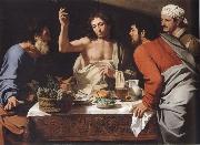 CAVAROZZI, Bartolomeo The meal in Emmaus oil painting